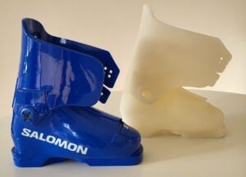 法国知名户外运动品牌萨洛蒙（Salomon）近期采用激光烧结 (SLS) 技术进行 3D 打印，以改进其新款滑雪靴的设计。.jpg