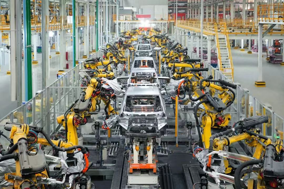 比亚迪新能源乘用车工厂。（图源：比亚迪）.jpg