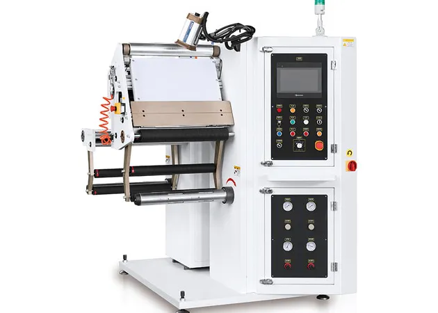 BH-DF50 Fully Automatic Single Shaft Rewinding Machine SliderImage