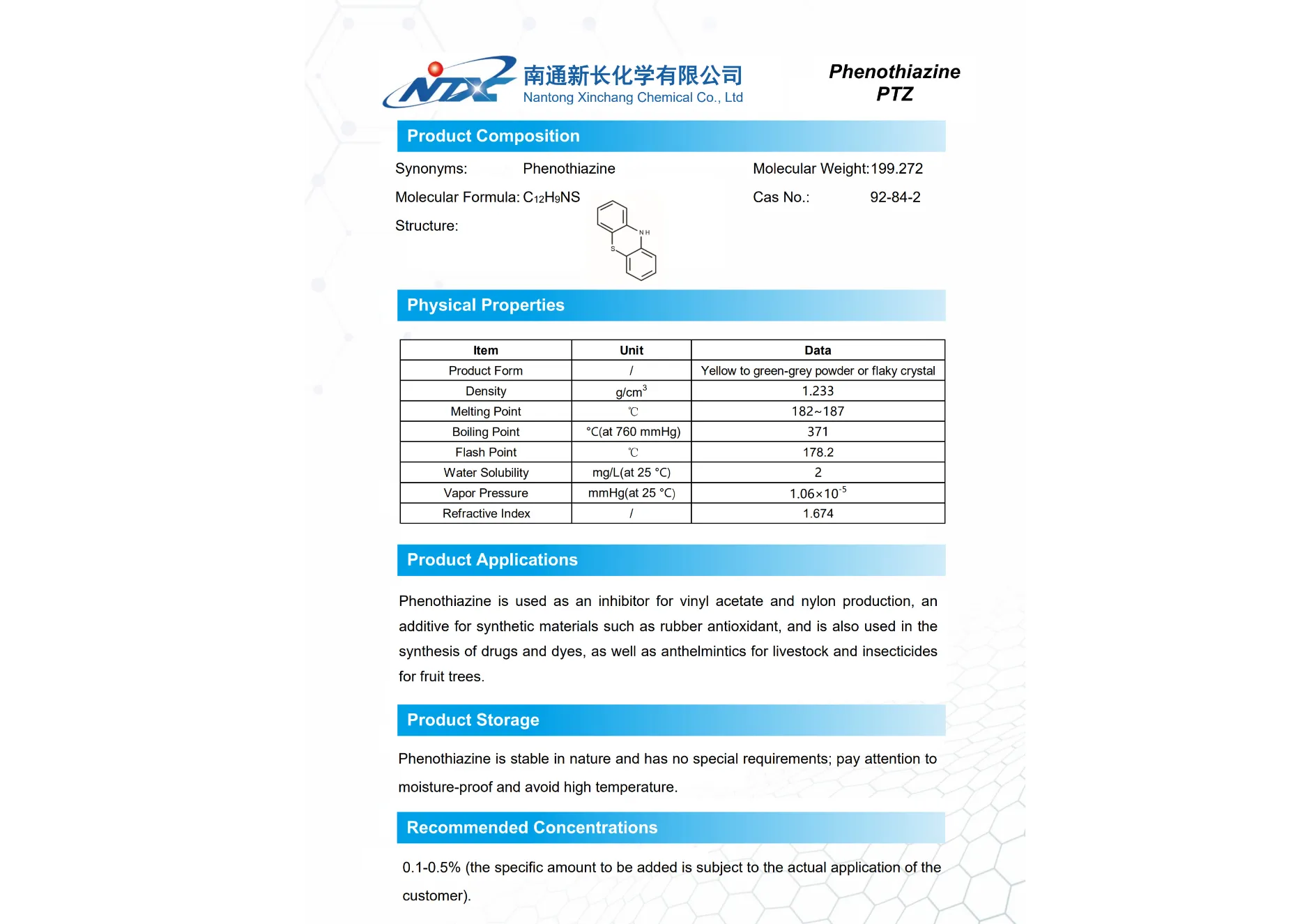 Phenothiazine SliderImage