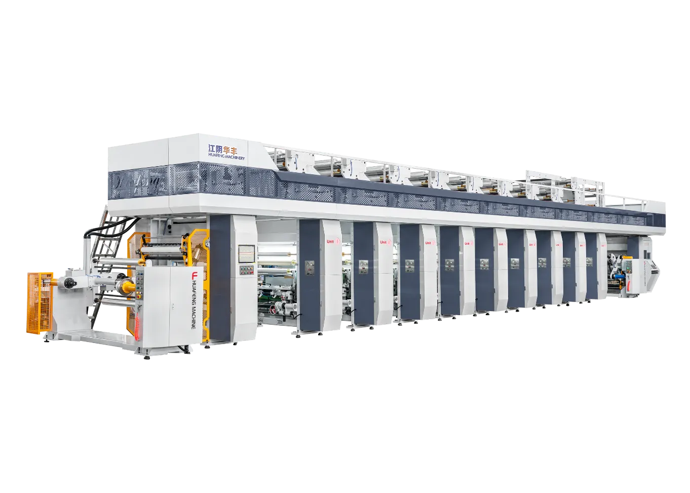 ELECTRONIC LINE SHAFT ROTOGRAVURE PRINTING MACHINE SliderImage