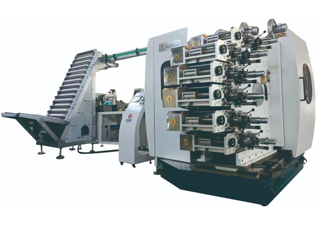 Six-color curved offset printing machin SliderImage