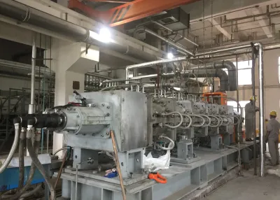 Continuous Reacting Extrusion