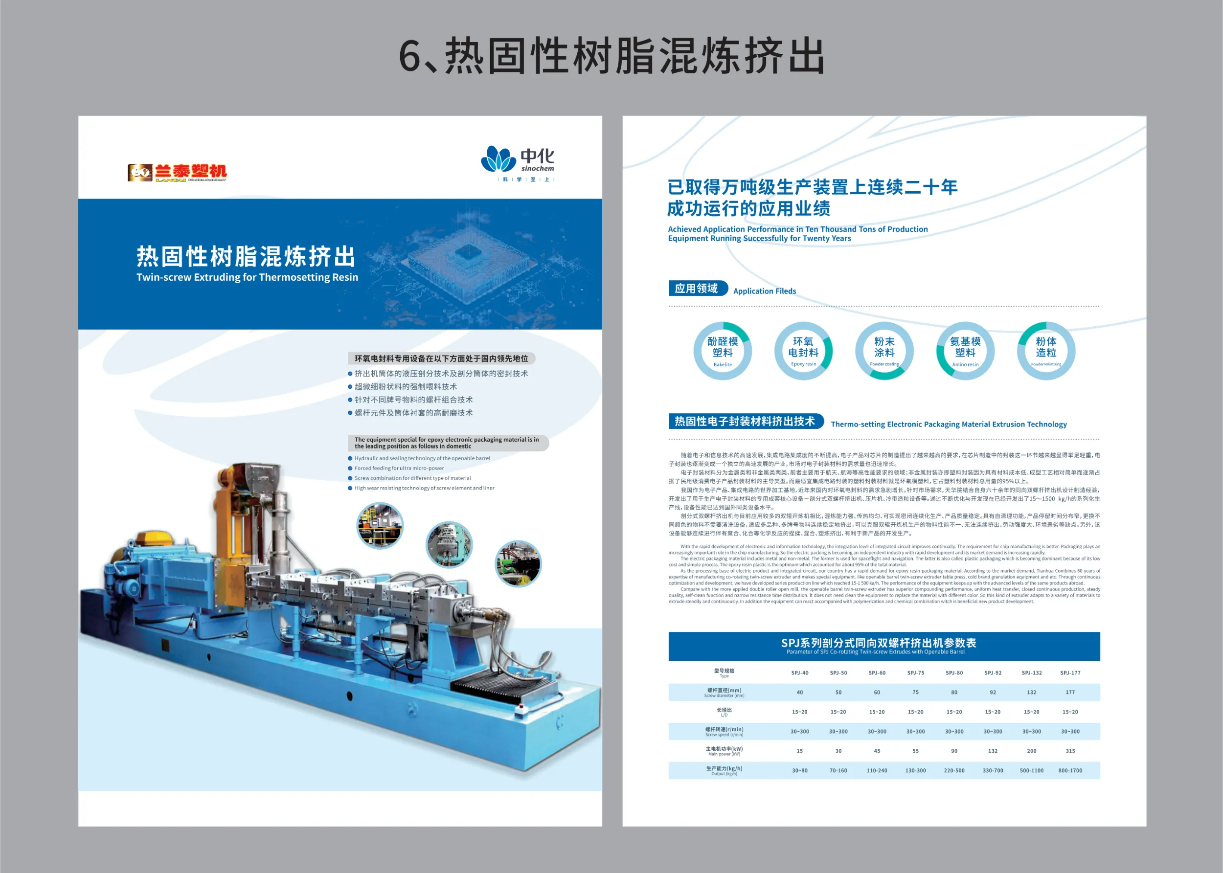 Twin-screw Extruding for Thermosetting Resin SliderImage