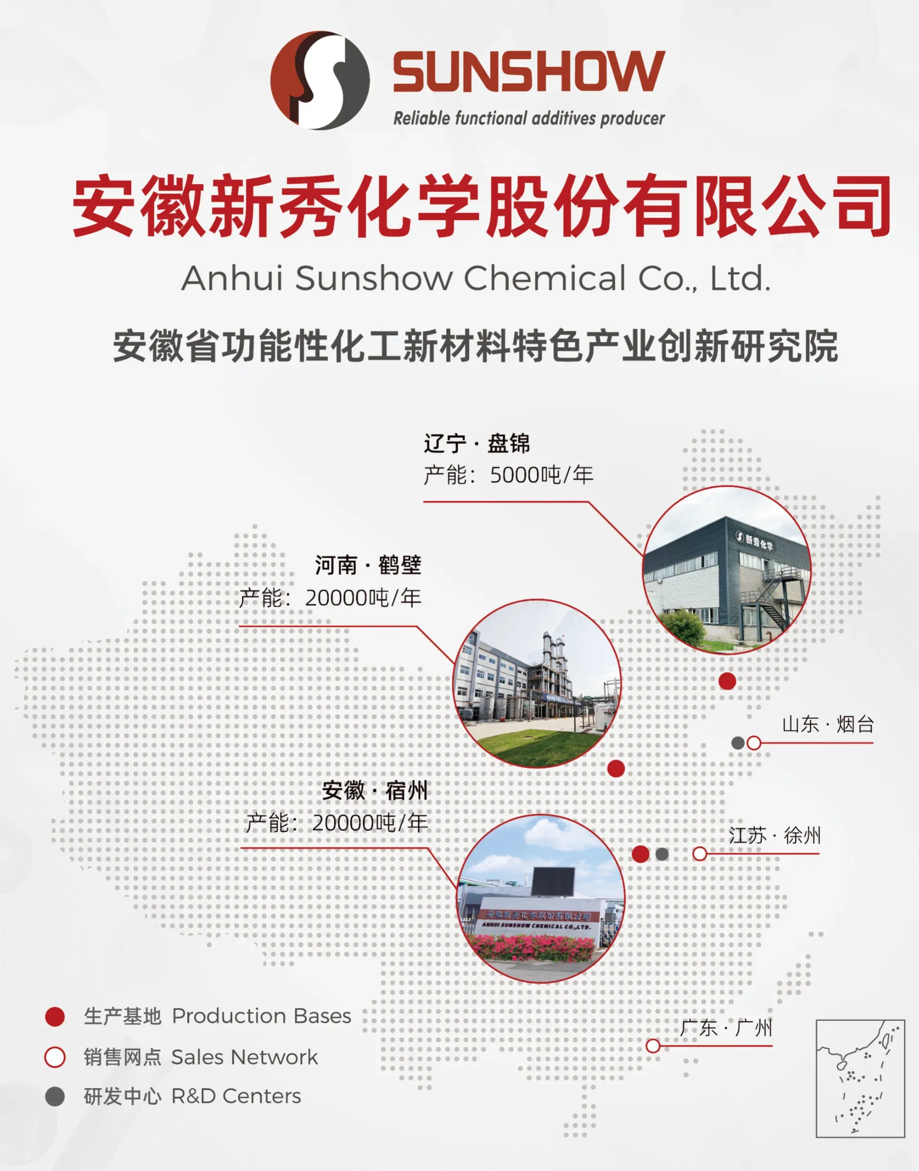 ANHUI SUNSHOW CHEMICAL CO., LTD. | Plastics and R...