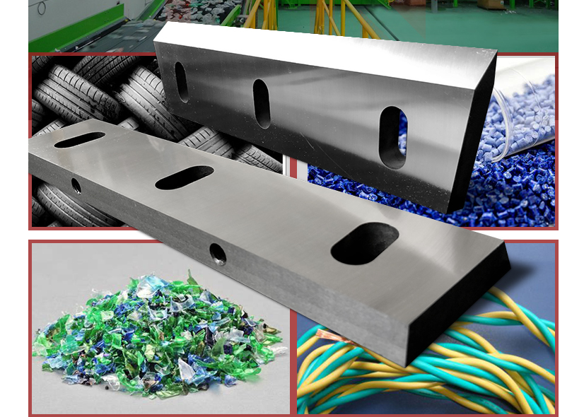 High quality and long durability SKD 11 plastic recycling copper granulator knife crusher blades SliderImage