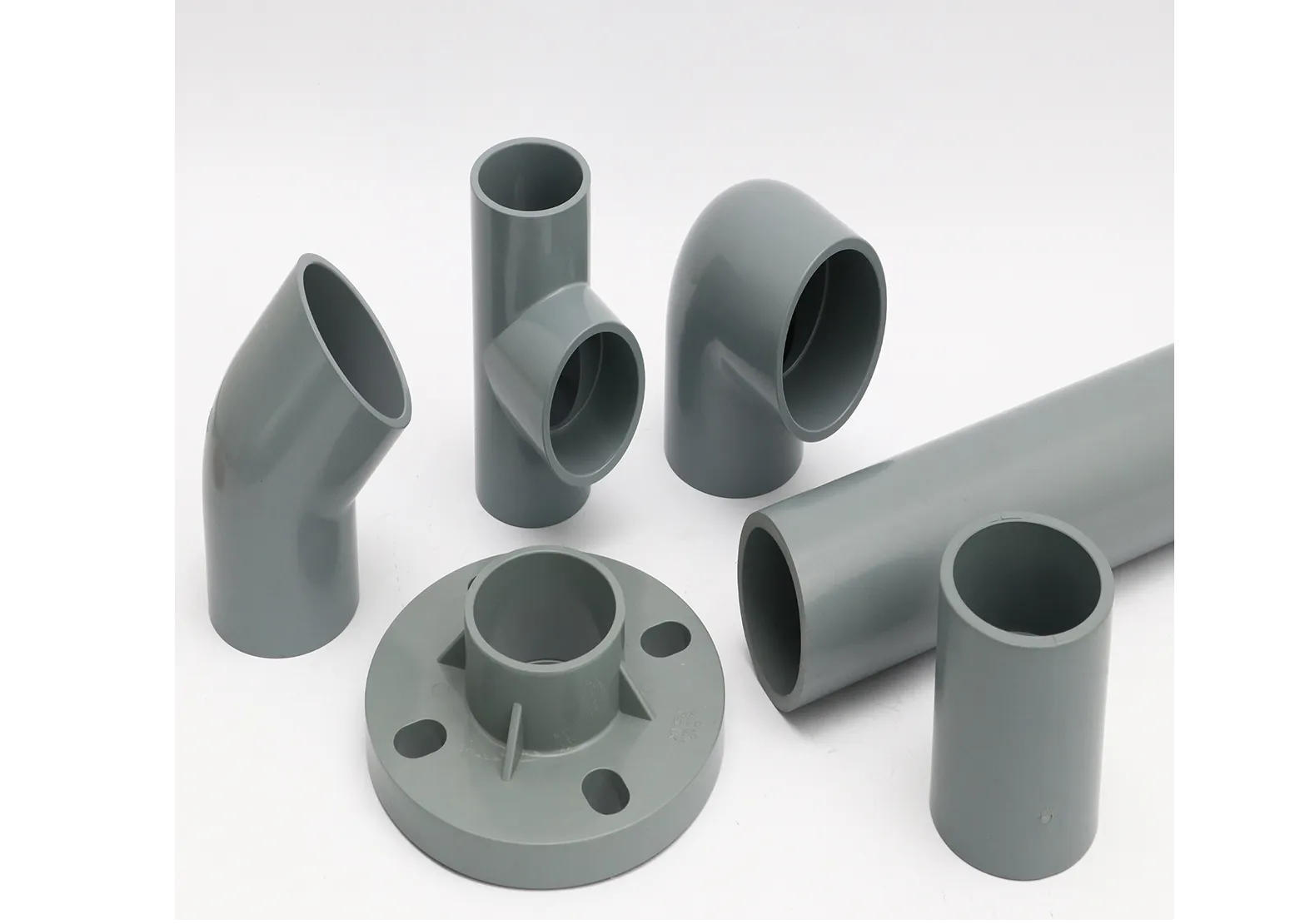 PVC-C Chemical pipe fitting SliderImage