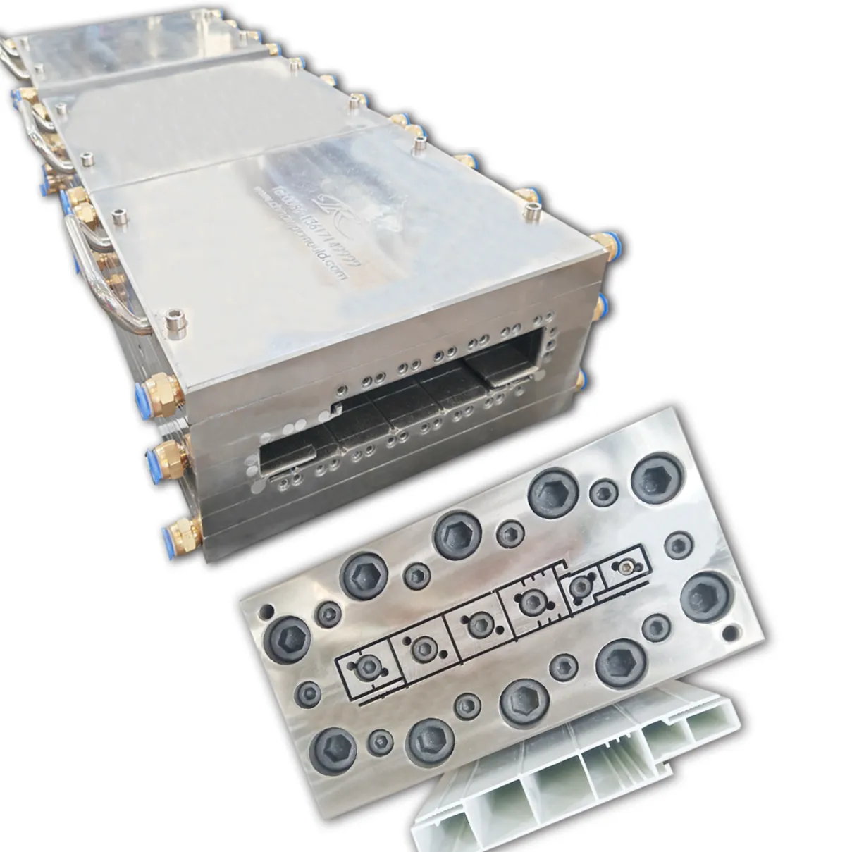 UPVC门窗模具门框挤出型材模具门档定制模具 SliderImage