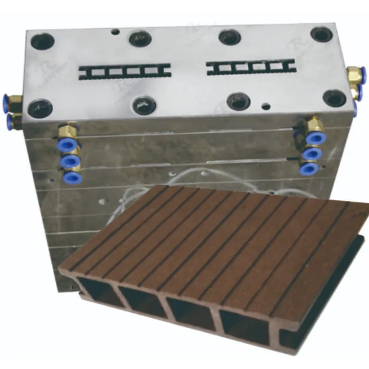 PE Wood Plastic Extrusion Mold WPC floor Panel Mould SliderImage
