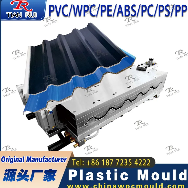 PVC Roof Tile Mold ASA Hollow Sheet Extrusion Die SliderImage