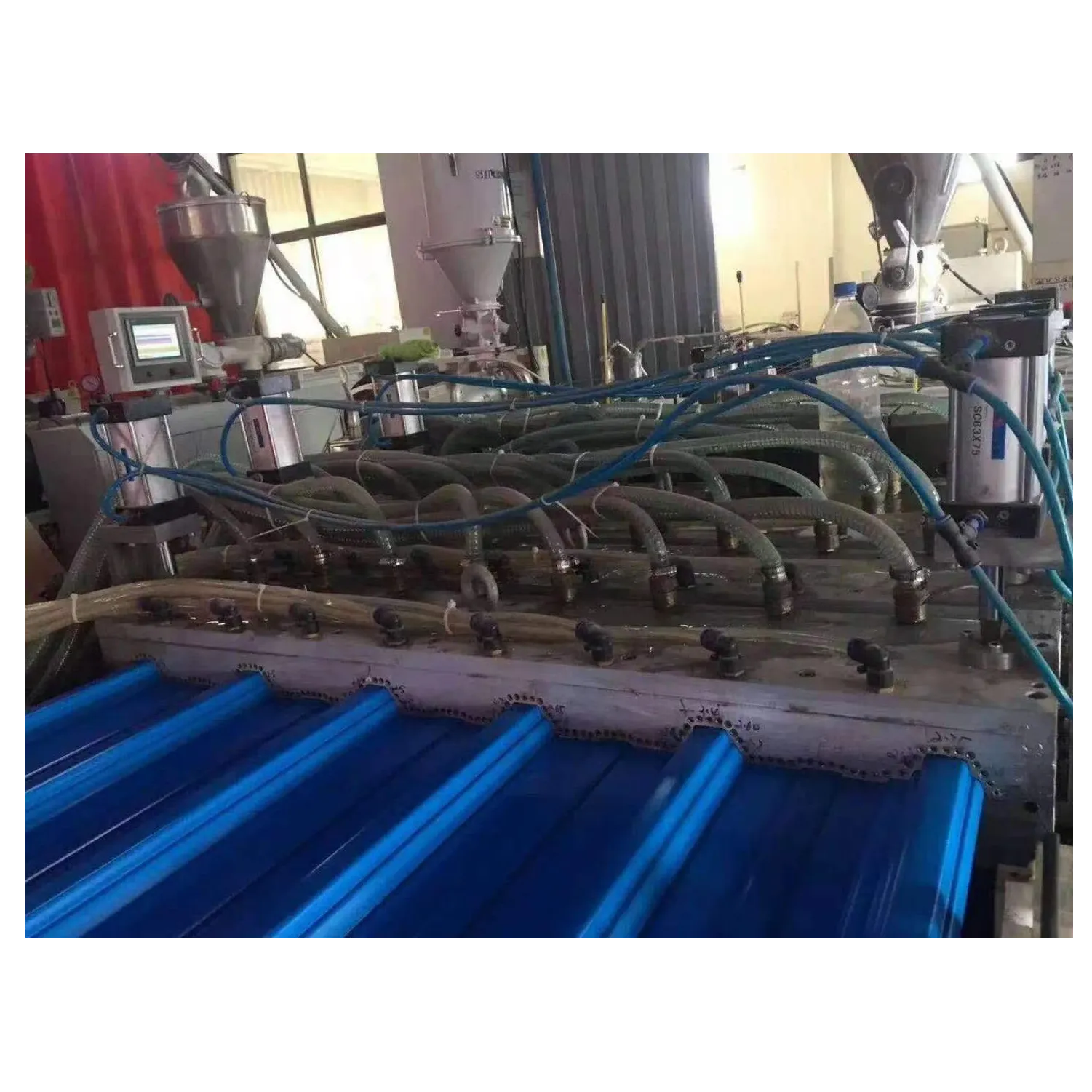 PVC Roof Tile Mold ASA Hollow Sheet Extrusion Die SliderImage