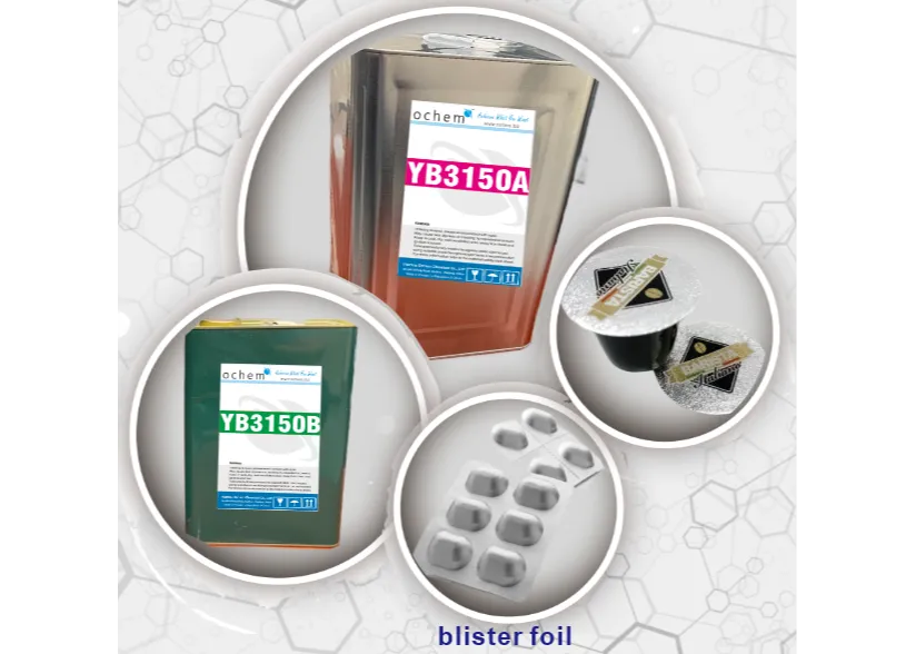 Solvent based polyurethane adhesives YB3150A + YB3150B Plastics and