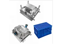 Plastic crate mould PP storage container box mold Vegetable fruit storage crates tooling mold