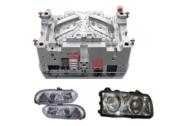 汽车LED尾灯注塑模具汽车尾灯模具 SliderImage