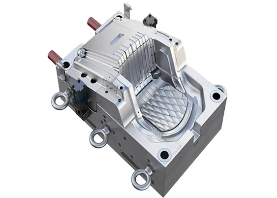 Taizhou Mold Manufacturer Custom PC Transparent Durable Plastic Chair Injection Mould SliderImage