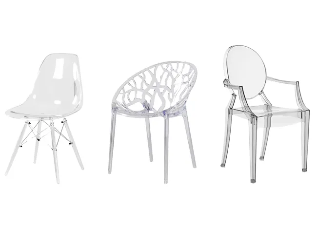 Taizhou Mold Manufacturer Custom PC Transparent Durable Plastic Chair Injection Mould SliderImage