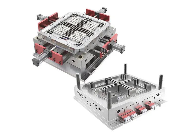 注塑模具开模注塑 塑料托盘模具 工业用品塑料模具 SliderImage