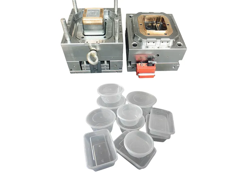 Plastic mold products injection molding Disposable fast food box mold Daily necessities plastic mold SliderImage