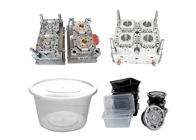 Plastic mold products injection molding Disposable fast food box mold Daily necessities plastic mold SliderImage