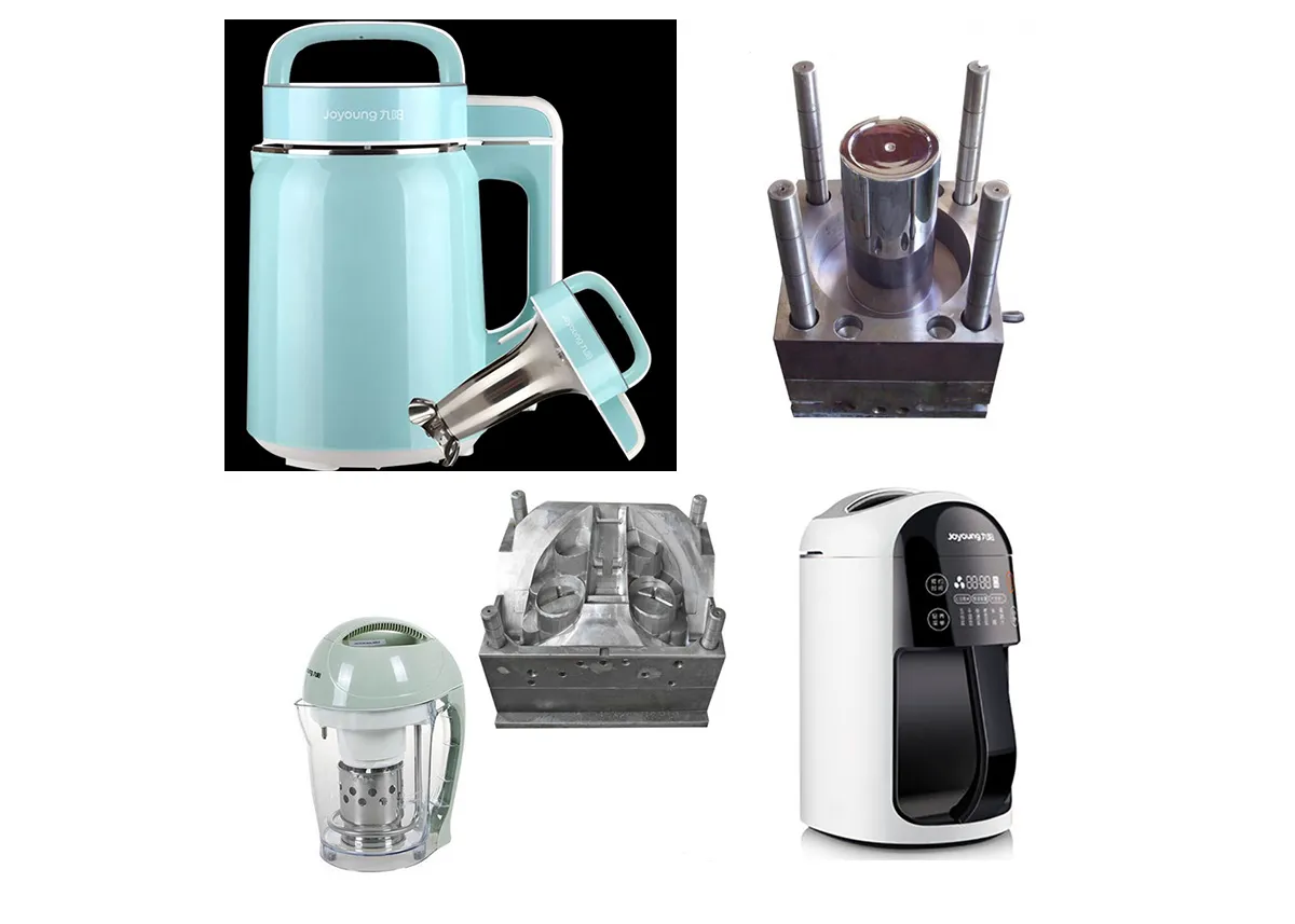 Plastic juicer extractor injection mould mixer grinder blender mold Kitchen Cooking machinecoffee maker muller tooling Home appliance  SliderImage