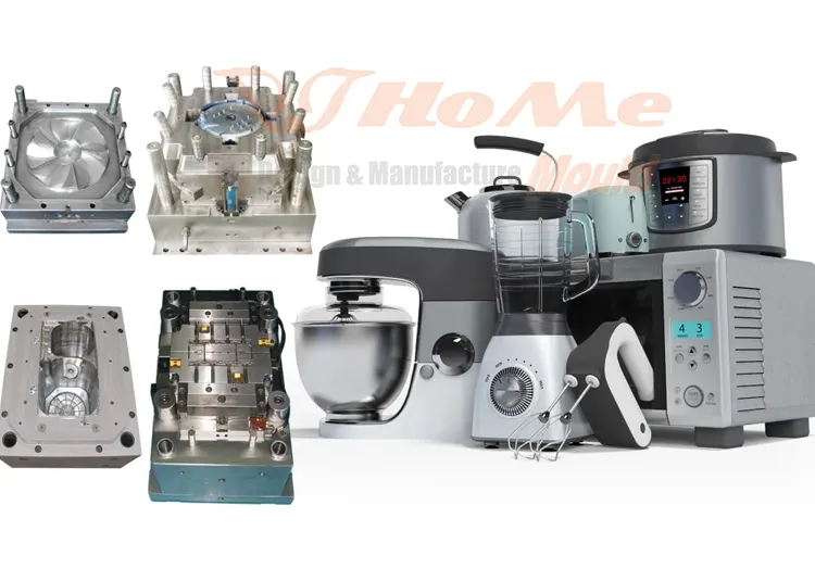 Plastic juicer extractor injection mould mixer grinder blender mold Kitchen Cooking machinecoffee maker muller tooling Home appliance  SliderImage
