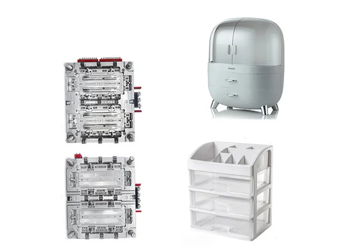 注塑模具加工塑料制品 化妆品收纳盒模具 塑料模具制造生产 SliderImage