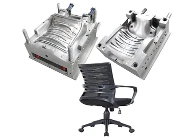 Daily necessities mold Factory Office Chair Back and Armrest Plastic Injection Molding Mould_0