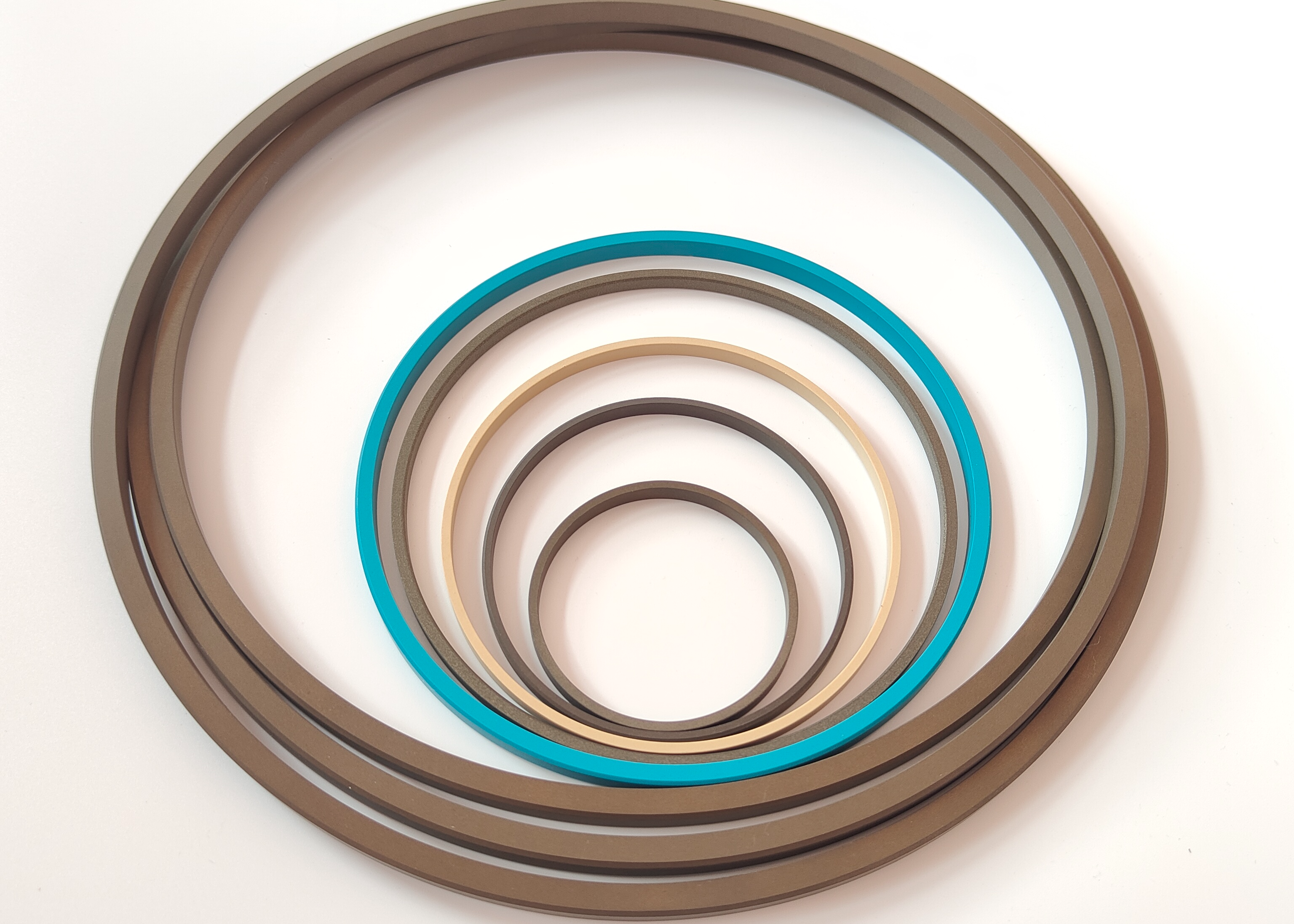 Bronze Filled PTFE Hydraulic Piston Rod Seals SliderImage