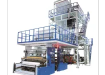 ABC three layer co-extrusion film blowing machine