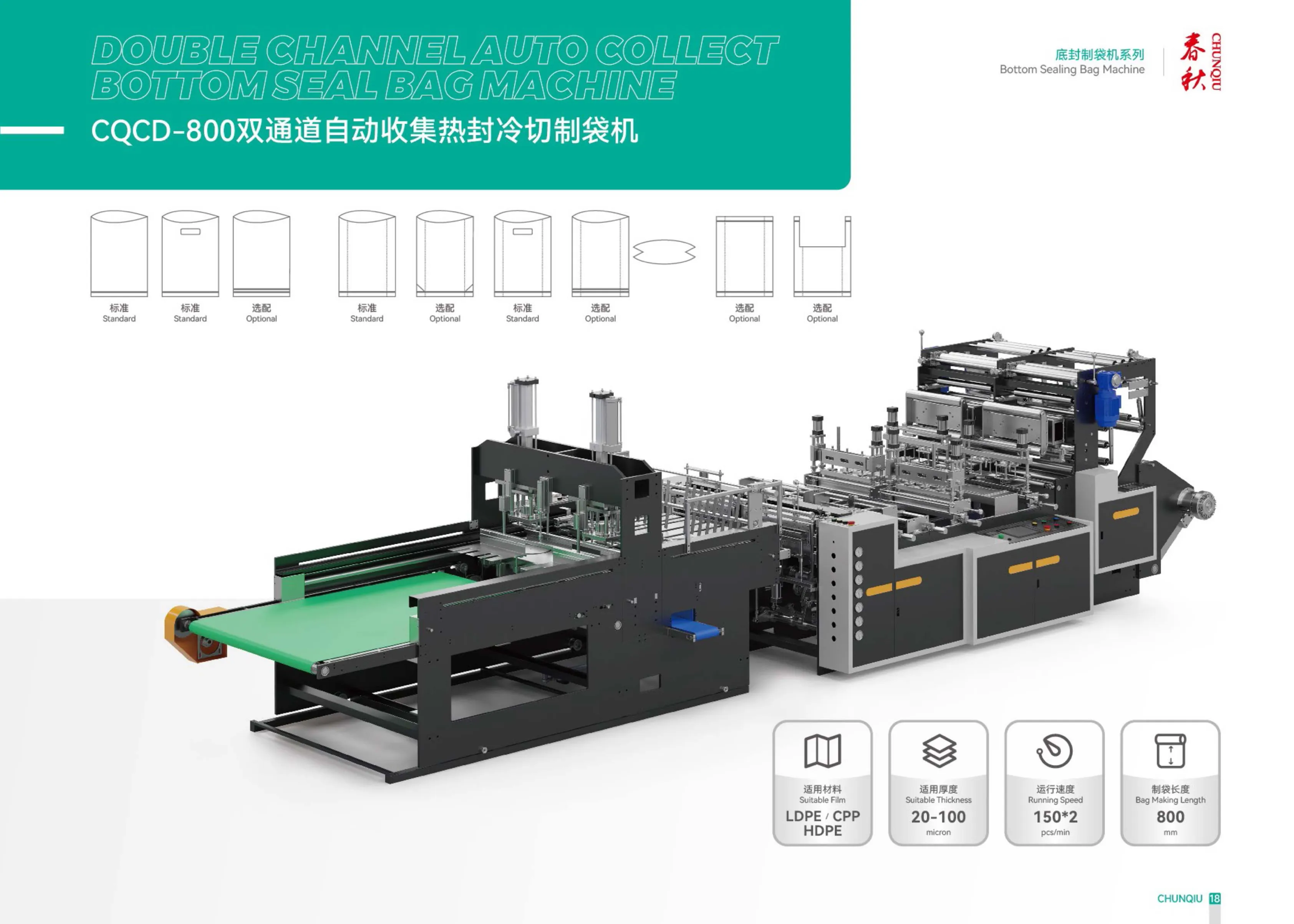 Shopping bag machine sales