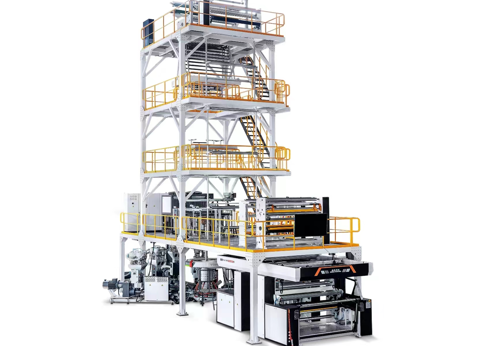 5 layer co-extrusion blown film machine | Plastics and Rubber Product