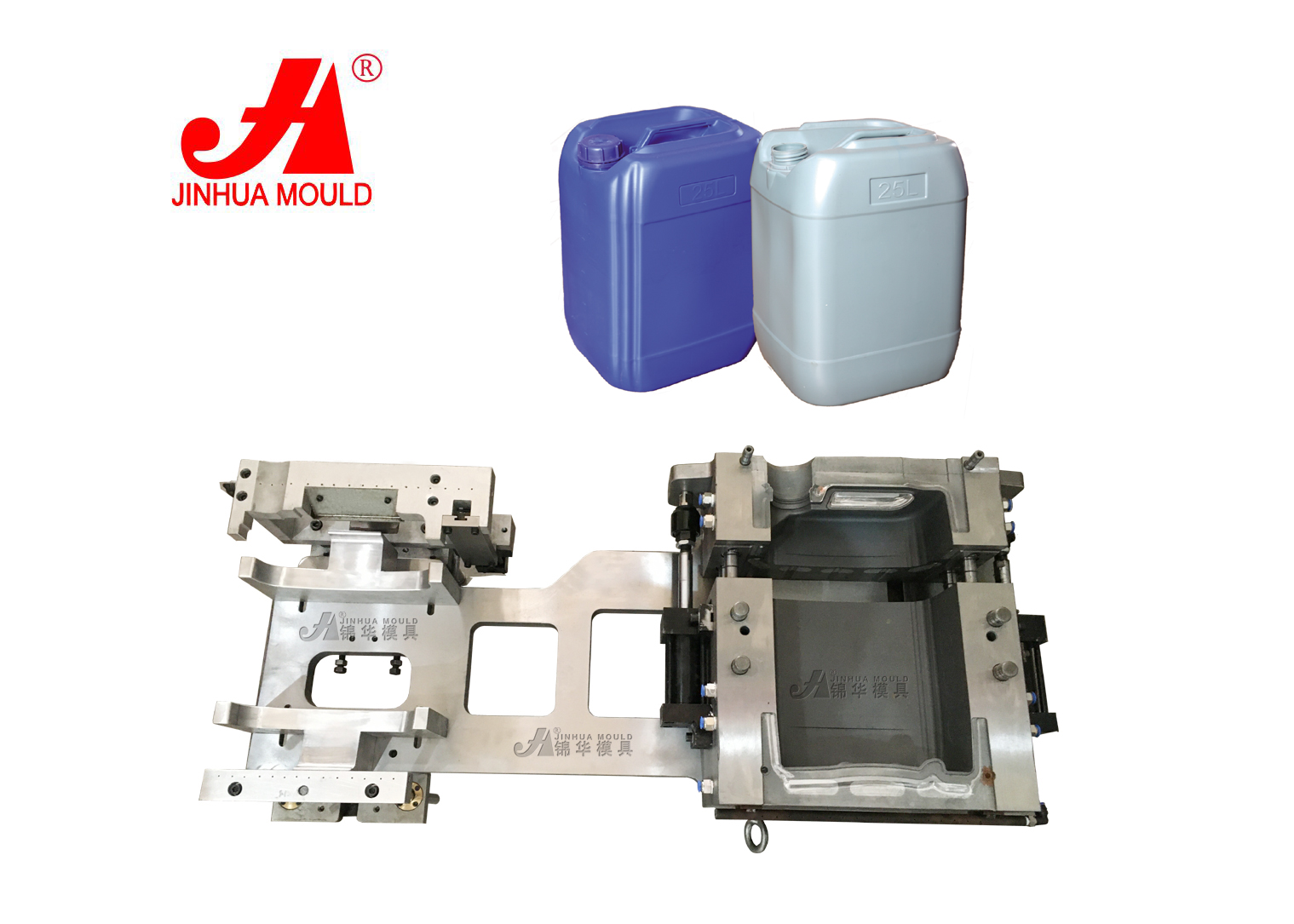 Customized 20L 25L 30L HDPE Plastic Blowing Mold SliderImage