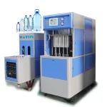 Semi Automatic 4 Cavities Bottle Blowing Machine 