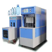 Semi Automatic 4 Cavities Bottle Blowing Machine 