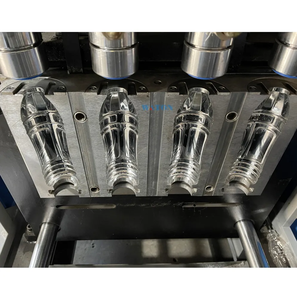 1400-1800 BPH 1.5L High Speed Semi Automatic 4 Cavities Bottle Blowing Machine SliderImage
