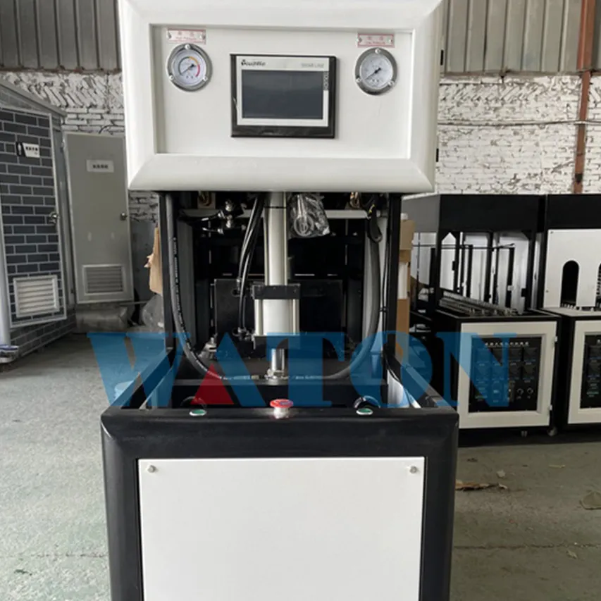 High Quality 2L-5L 2 Cavity Semi Automatic Blowing Machine SliderImage