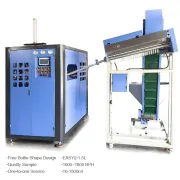 High Speed 1500ml 750ml Automatic 2 Cavity PET Water Bottle Making Machine