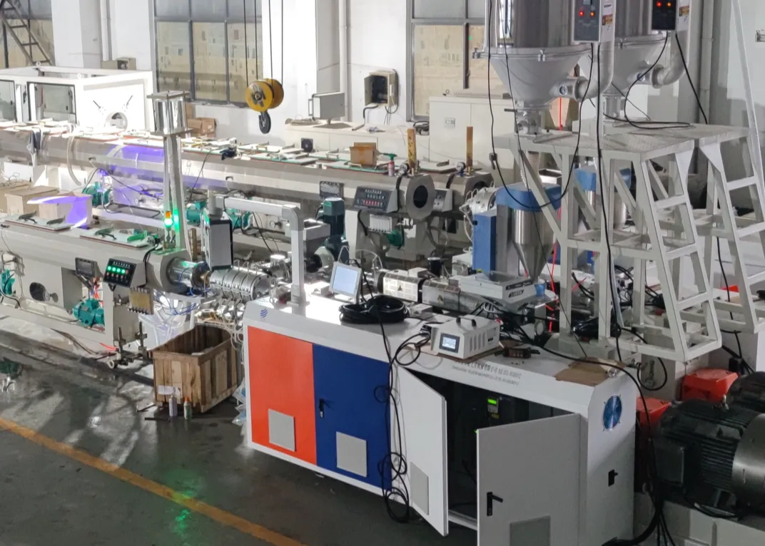 Single Screw PE Pipe Extrusion Line SliderImage