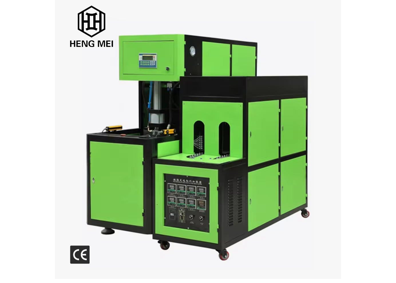 high speed PET semi-automatic blowing molding machine SliderImage