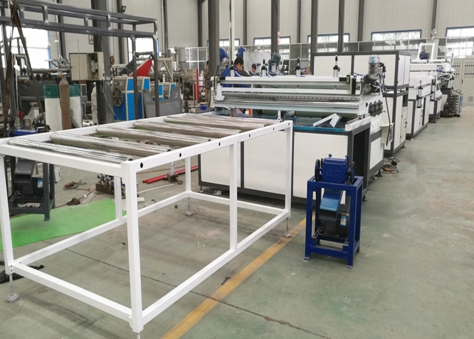 PP Hollow Grid Sheet Production Line | One-click to Connect with ...