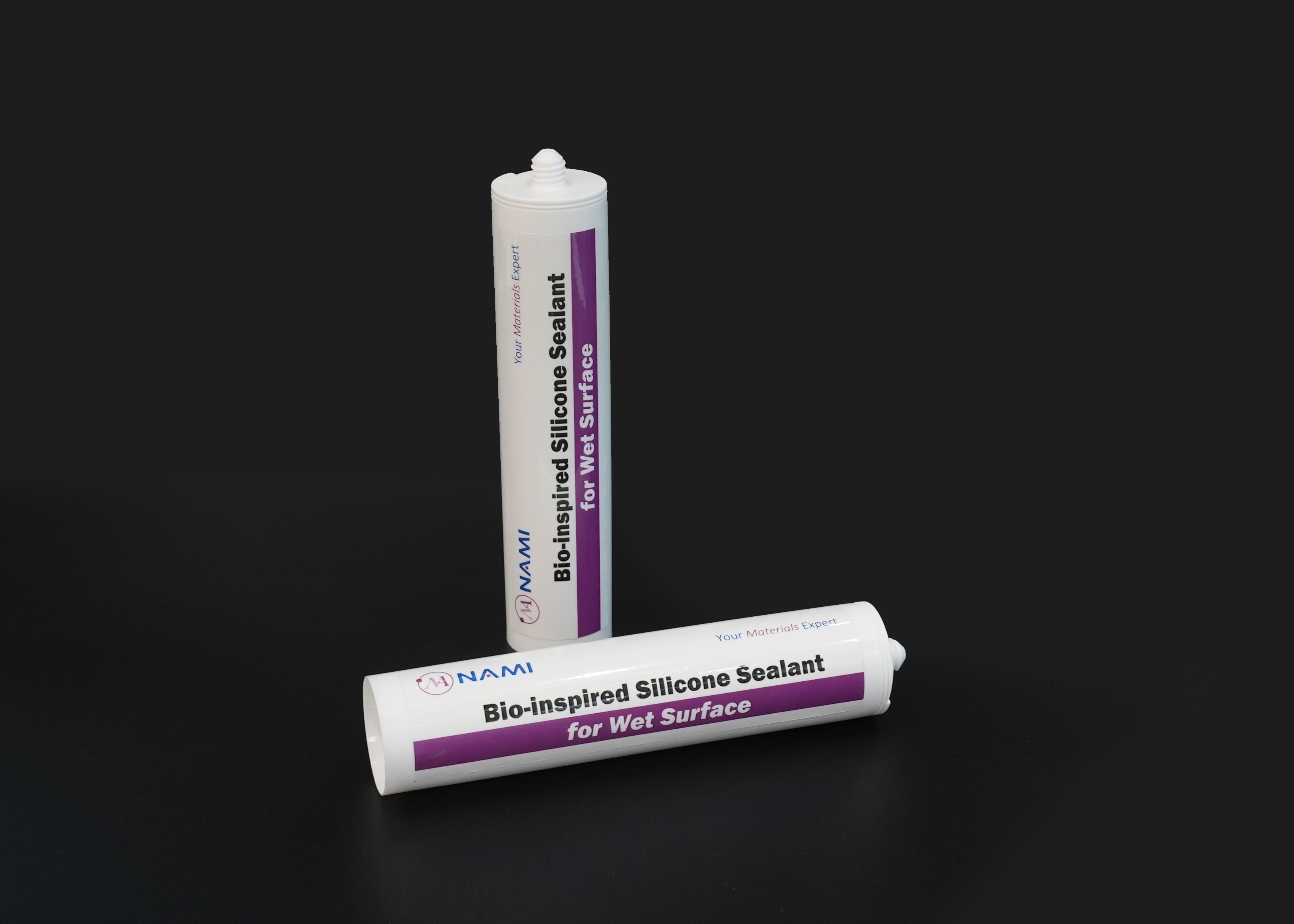 Bio-Inspired Silicone Sealant for Wet Surface Adhesion SliderImage