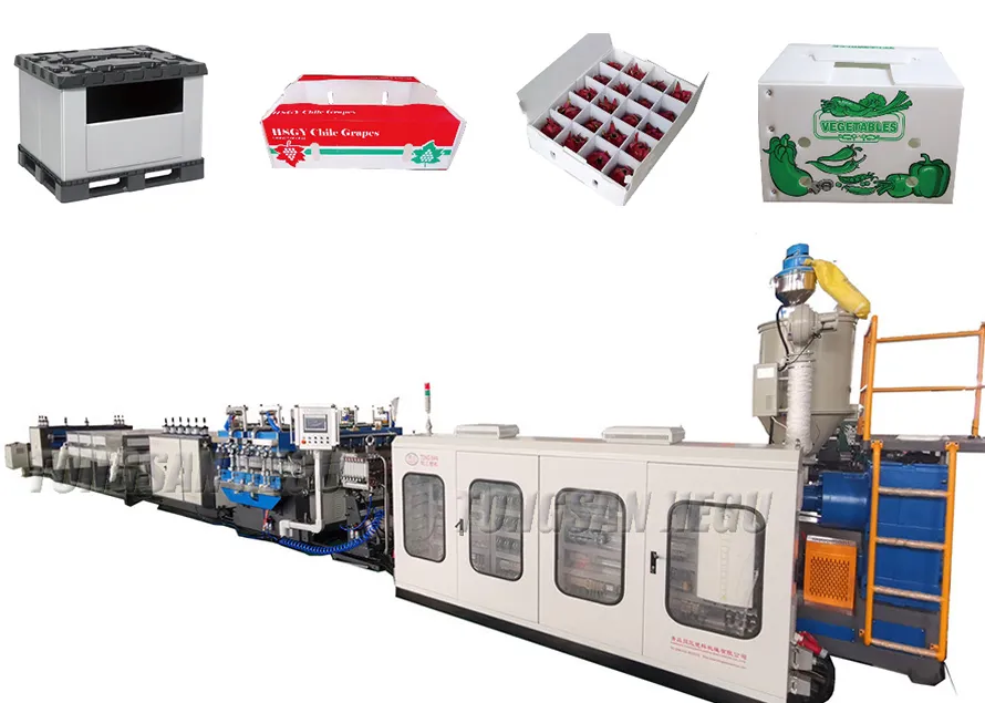 PP hollow sheet extrusion line SliderImage