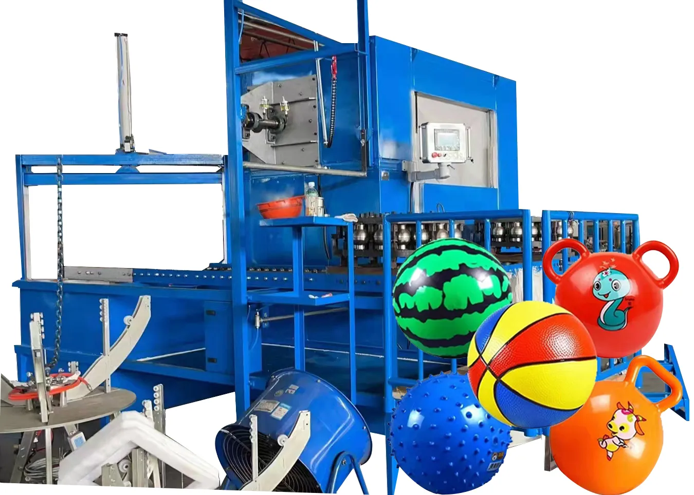 36inch Full Automatic PVC Ball &  Toy Rotational molding Line