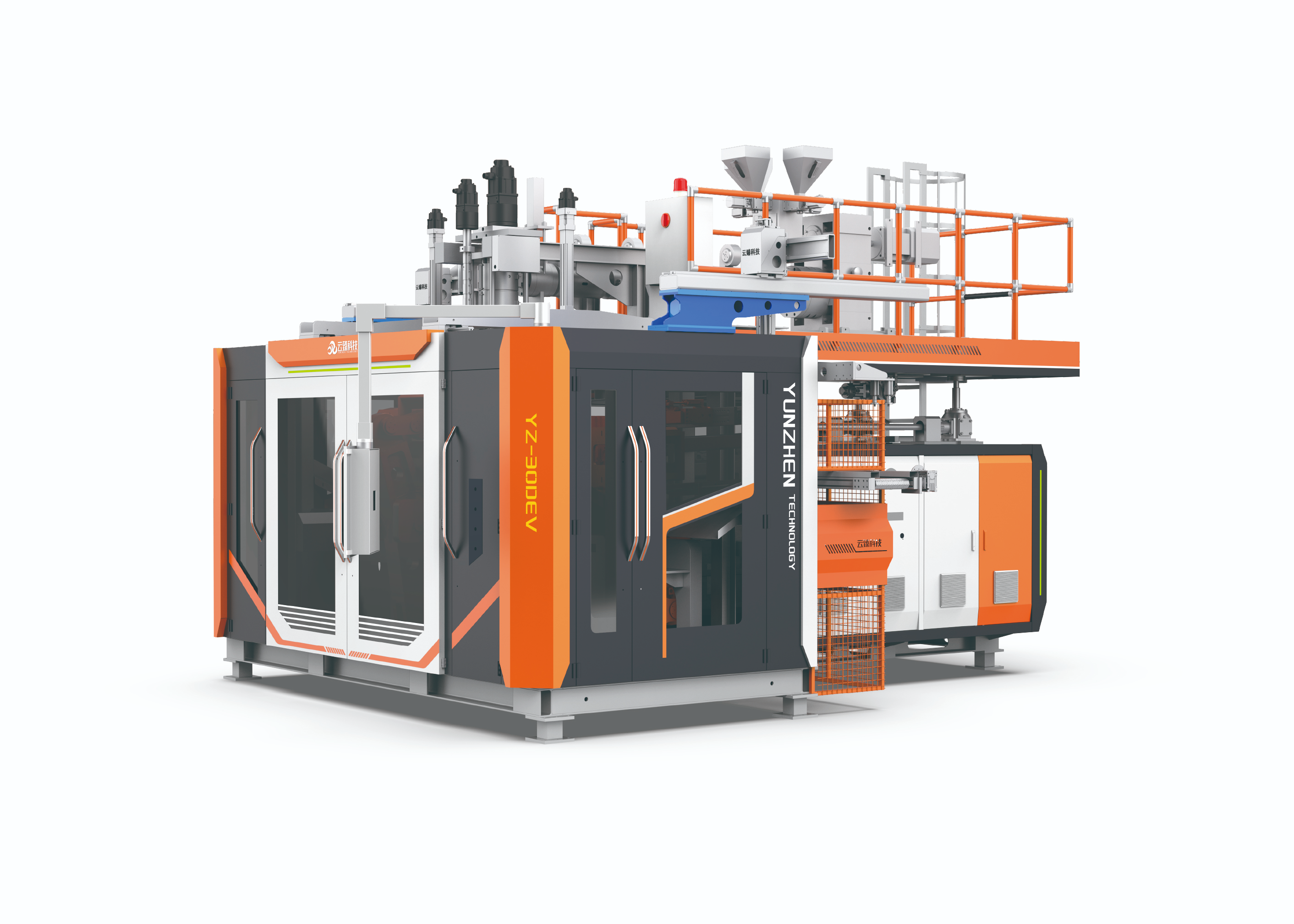 3 Layers 30L Double Station Fully Electric Blow Molding Machine SliderImage