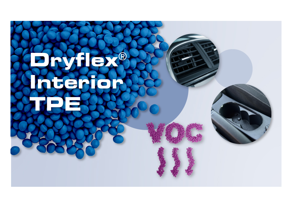 Dryflex TPE with Low Odour and Emissions for Automotive Interior
