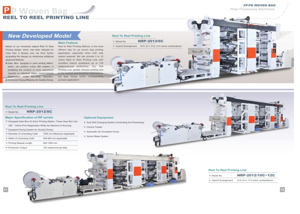 PP Woven Bag Reel To Reel Printing Line  SliderImage