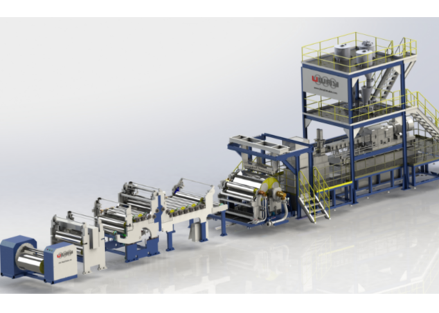 PET Casting film extrusion line with on-line MDO SliderImage