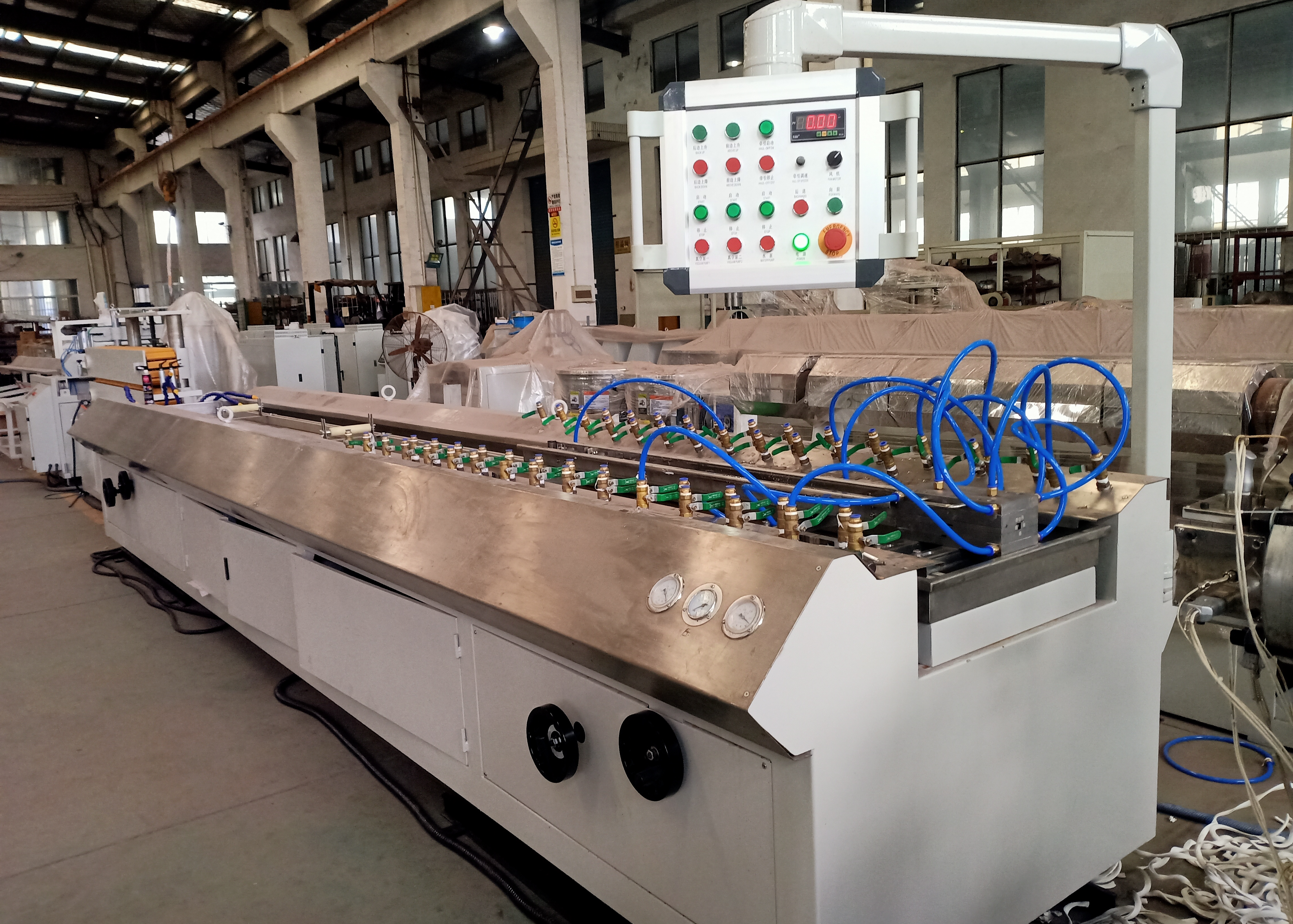 PVC Profile Extrusion Line SliderImage