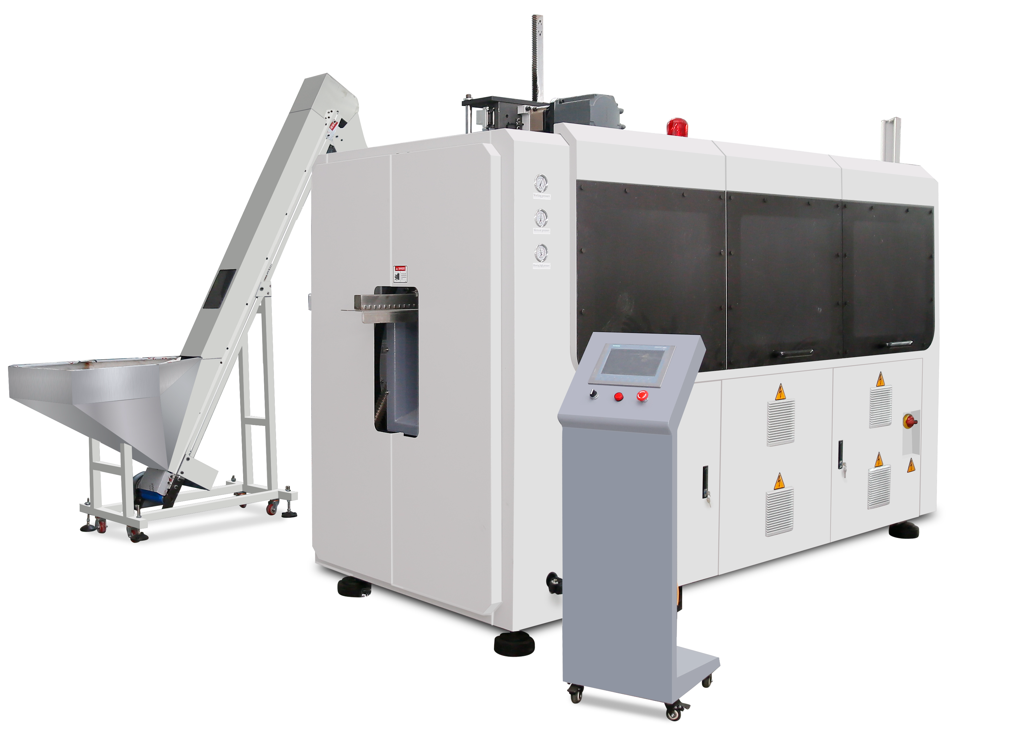 Linear high speed full servo PET bottle blowing machine 12000bph SliderImage