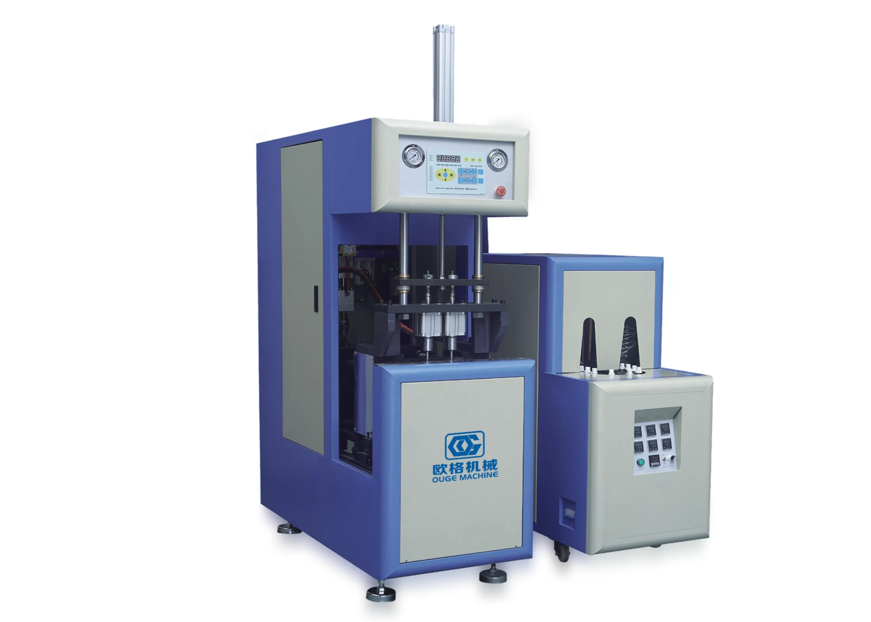 2 cavity semi automatic blowing machine Plastics and Rubber Product